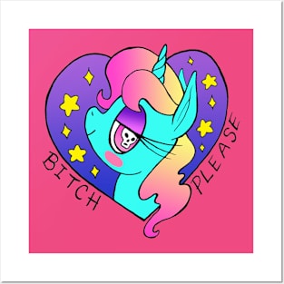 Sassy Unicorn Posters and Art